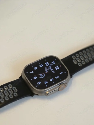 Apple Watch Ultra 49mm   Titanium, GPS + Cellular   Stare foarte bună