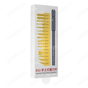 Bisturiu GSM BGA instrument indepartare adeziv clips metalic flexibil - imagine 2