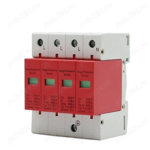 SPD descarcator supratensiune protectie la supratensiune trifazat 4P 30 - 60kA