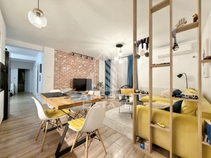 Apartament cu 3 camere si 2 terase complet mobilat la etajul 1in Giroc