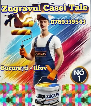 Zugrav vopsitor cu pompă airless 