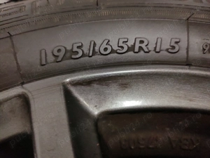 Vând 4 roți de vară cu jenti de aliaj - imagine 2