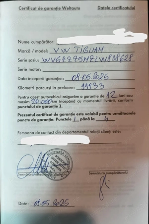 Volkswagen Tiguan VW Tiguan 1.5 TSI DSG 2019   GARANȚIE VW + revizii complete - imagine 10