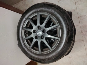 Vând 4 roți de vară cu jenti de aliaj - imagine 5