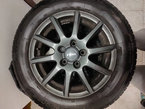 Vând 4 roți de vară cu jenti de aliaj