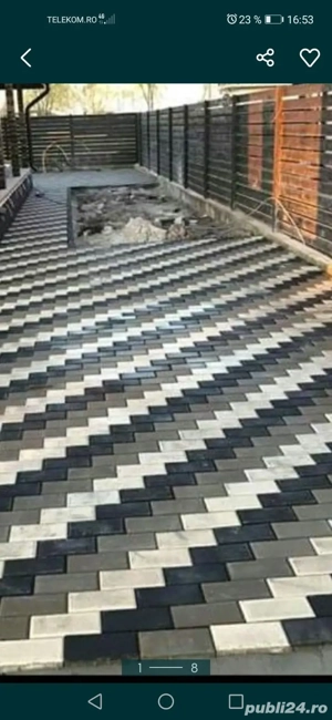 Echipa montaj pavele bordura rigola  - imagine 2