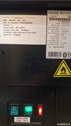 Vitrina frigorifica multi funcționala