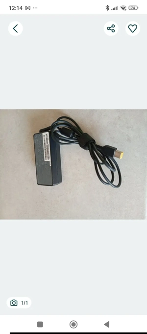 Incartor Lenovo 20v 3, 25A in stare de funcționare