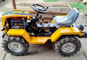 Vând Schimb Minitractor diesel 18 cp, plug și freză tractată! - imagine 10