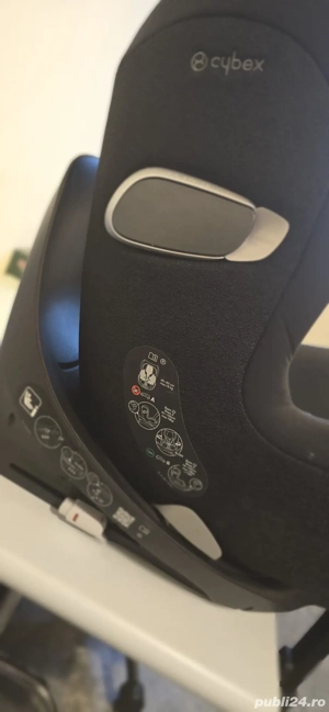 Scaun auto Sirona T I-SIZE Sepia Black Plus - imagine 3