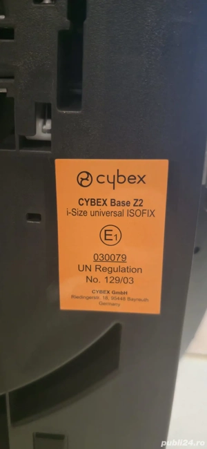 Scaun auto Sirona T I-SIZE Sepia Black Plus - imagine 9