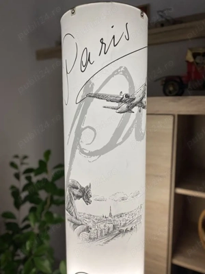 Lampadar de podea modern cilindric Paris