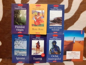 Alberto Vazquez Figueroa romane (7 vol)