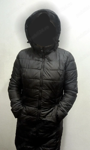 Geaca Haină Lunga de damă  - imagine 3