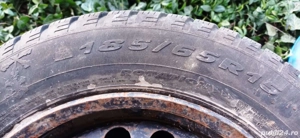 Anvelope cu jante iarna R15 - imagine 3