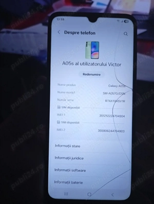 samsung galaxy A 05s - imagine 2