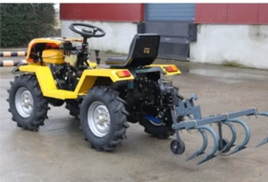 Vând Schimb Minitractor diesel 18 cp, plug și freză tractată!