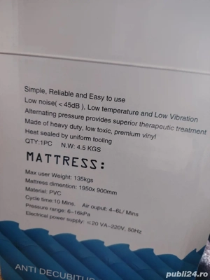 Vand saltea ortopedica profesionala