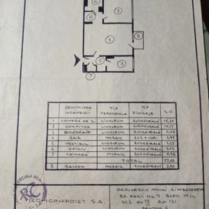 De vânzare apartament 2 camere confort 2 Militari 
