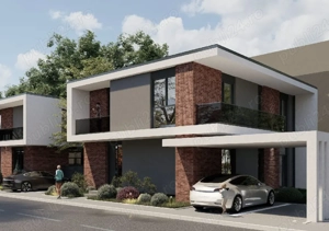 Case premium , spre vanzare 4 case cuplate + 1 casa individuala! La standarde NZEB eficiente ener - imagine 7