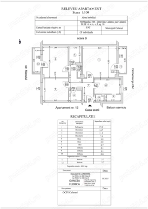 Vand apartamen 3 camere