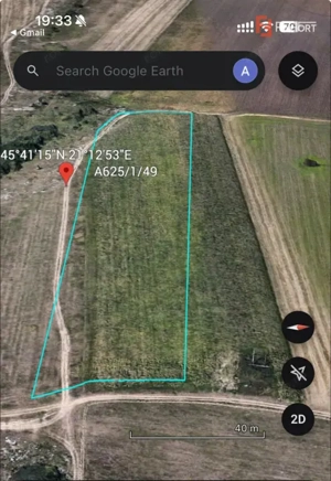 Teren extravilan 18.400 mp, 2 fronturi stradale, zona Chisoda