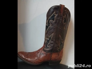 Cizme cowboy inalte piele