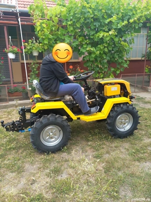 Tractor diesel multifuncțional cu plug și freză tractată.Detalii în anunț. - imagine 8