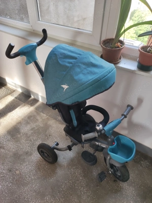 Tricicleta copii, reversibilă, pliabila