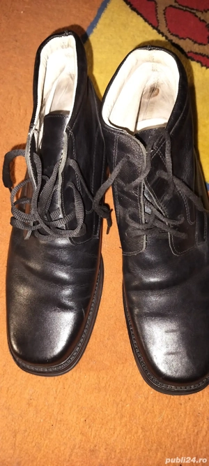 ghete piele interior,exterior - imagine 3