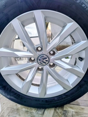 Jante Originale Vw R16 cu anv de iarna - imagine 2