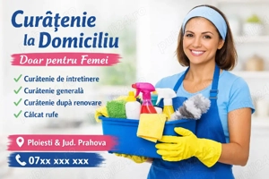 Servicii curățenie 