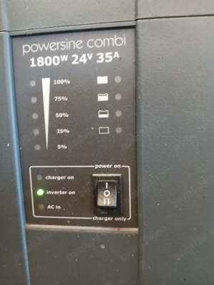 Invertor tensiune pentru panouri fotovoltaice 