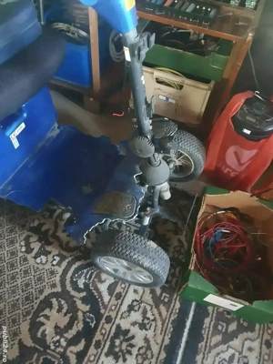 Carucior electric pentru persoane cu dezabilitati   handicap  - imagine 4