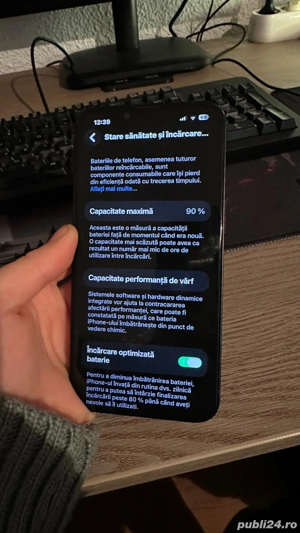 Iphone 13 midnight stare sanatate :90% - imagine 5