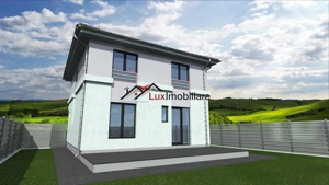 Casa superba semifinisata 120 mp utili + 450 mp teren liber. Zona Corusu. - imagine 10