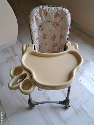 Scaun bebe cu măsuță de mancat - imagine 5