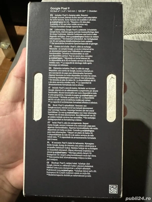 Google Pixel 9 128 GB, Obsidian Black, full box, garanție până în 2028 - imagine 2