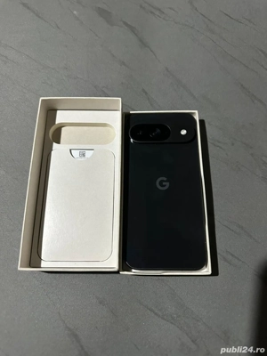Google Pixel 9 128 GB, Obsidian Black, full box, garanție până în 2028 - imagine 3