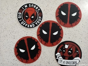 Vand Coastere Deadpool+Suport