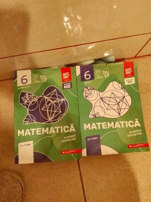 vand 2 culegeri partea 1 si partea 2 matematică clasa a 6 