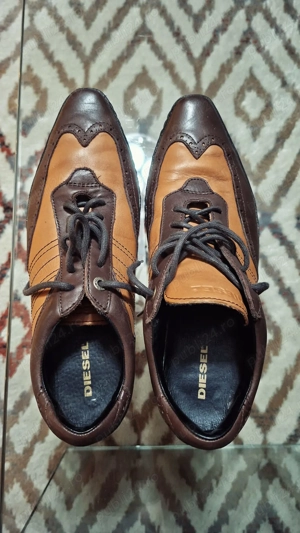 Pantofi  originali Diesel , Noi, din piele naturală mărimea 43