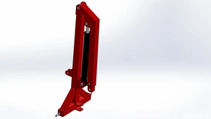 Girafa Macara Tiranti Tractor - imagine 3