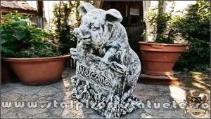 Statuetă purceluș ''bun-venit,'' model S80. - imagine 2