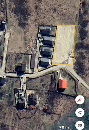 Teren Barnova,autorizatie 3 case,imprejmuit