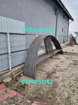 arcade solar, structura completa  pt legume  - imagine 5