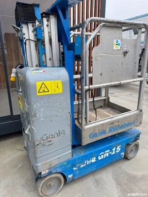 Nacela electrică Genie GR-15 Runabout - imagine 6