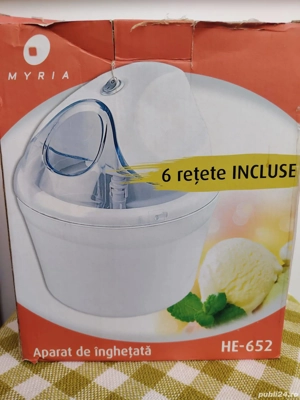 Aparat de inghetata Myria  - imagine 4