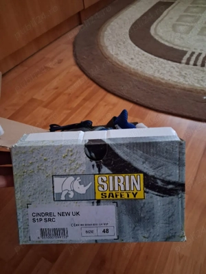 Pantofi de munca nr 48, noi, 110 Ron perechea - imagine 5