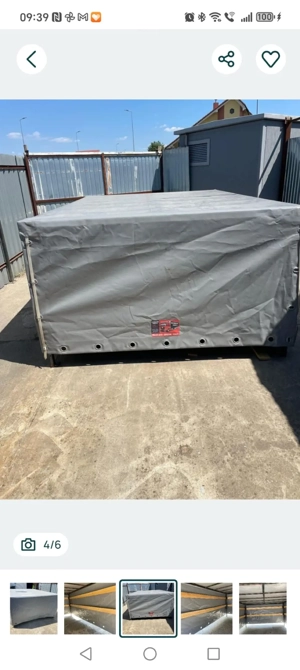 Vând prelată cu schelet metalic !!! - imagine 4